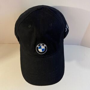BMW black baseball hat cap